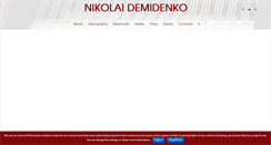 Desktop Screenshot of demidenko.net