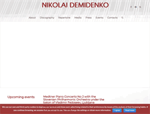 Tablet Screenshot of demidenko.net